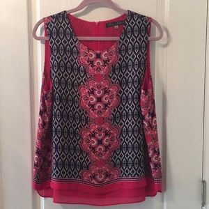 Rose & Olive sleeveless top